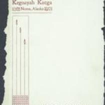 Year book - Kegoayah Kozga 1902-1903