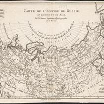 Carte de l'Empire de Russie, en Europe et en Asie [1780 edition]