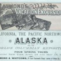 California, the Pacific Northwest, Alaska, and the World's Columbian Exposition