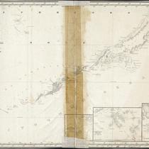 [No. 08] Merkatorskaia karta Vostochnago okeana i Beringova moria, s poluostrovom Aliaskoiu i Aleutskimi ostrovami