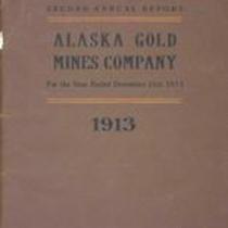 Annual report - Alaska Gold Mines Company [1913]