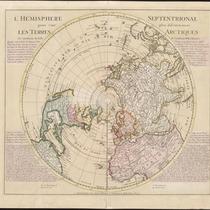 L'hemisphere septentrional pour voir plus distinctement les terres Arctiques