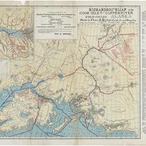 Richardson's map of the Cook Inlet and Copper River gold fields, Alaska