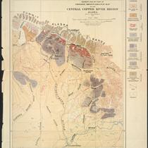 Reprint (1912) of part of geologic reconnaissance map of the Central Copper River region, Alaska