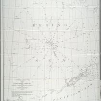 Chart of the eastern portion of  Bering Sea