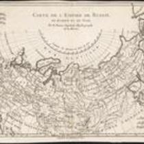 Carte de l'Empire de Russie, en Europe et en Asie