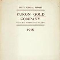 Yukon Gold Company--Annual Report
