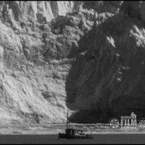 [Alaska 1931 reel 4, glaciers and ships]