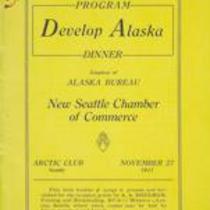 Develop Alaska dinner program