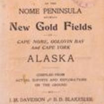 Map of the Nome Peninsula (cover)
