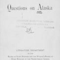 Questions on Alaska