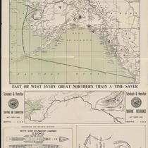 Schubach & Hamilton's map of Alaska and Tanana gold fields